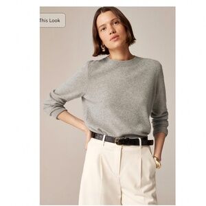 NWOT J.Crew Cashmere classic-fit crewneck sweater | Small